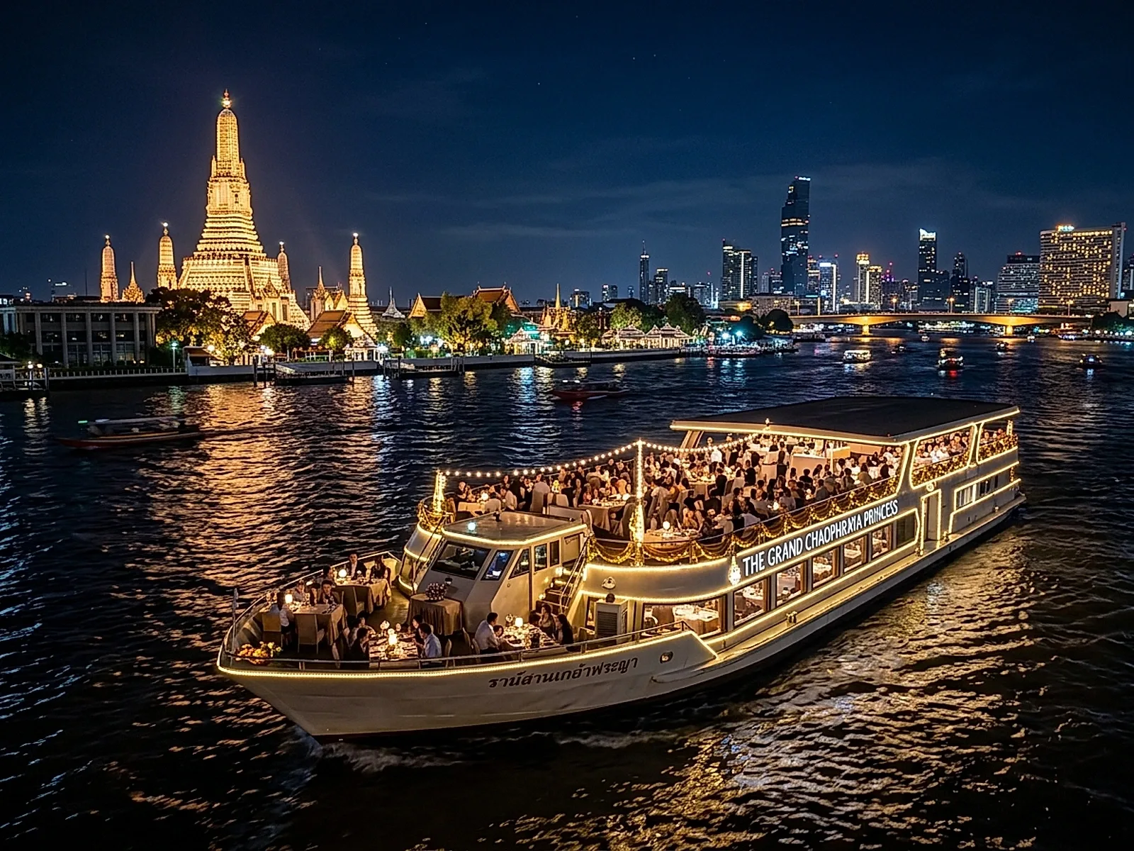 ล่องเรือดินเนอร์แม่น้ำเจ้าพระยา